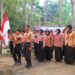 Pramuka SMA Negeri Olah Raga Sidoarjo Adakan Penta Kemah di Tepian Sungai