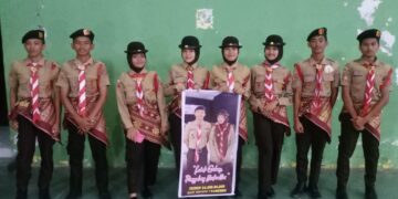 Gudep Pangkalan SMPN 1 Barebbo Ikut Lomba Galang