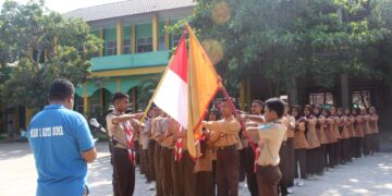 Pengukuhan Calon Penegak Ambalan Al Fatih – Az Zahra Pangkalan MAN 1 Kota Bima