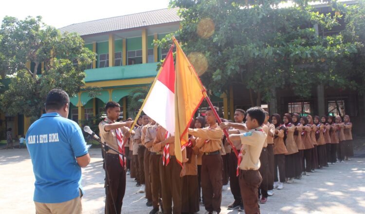 Pengukuhan Calon Penegak Ambalan Al Fatih – Az Zahra Pangkalan MAN 1 Kota Bima