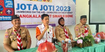 Pramuka Belajar Menggunakan Radio Amatir Dengan Baik dan Benar Melalui Kegiatan JOTA