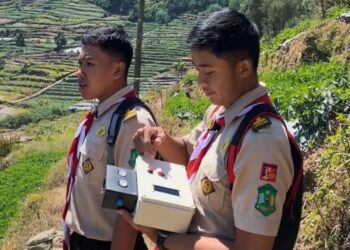 Pramuka Banjarnegara Kembangkan Alat Pendeteksi Gas Beracun Berbasis IoT