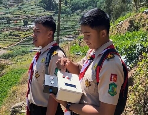 Pramuka Banjarnegara Kembangkan Alat Pendeteksi Gas Beracun Berbasis IoT