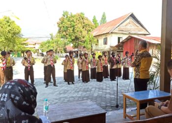 Ketua Kwarcab Sigi, Kak Rizal Intjenae Lepas Kontingen Pertikawan