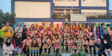 Gudep Pangkalan SMPN 91 Pasar Rebo Jakarta Raih Juara Umum Dalam Lontar