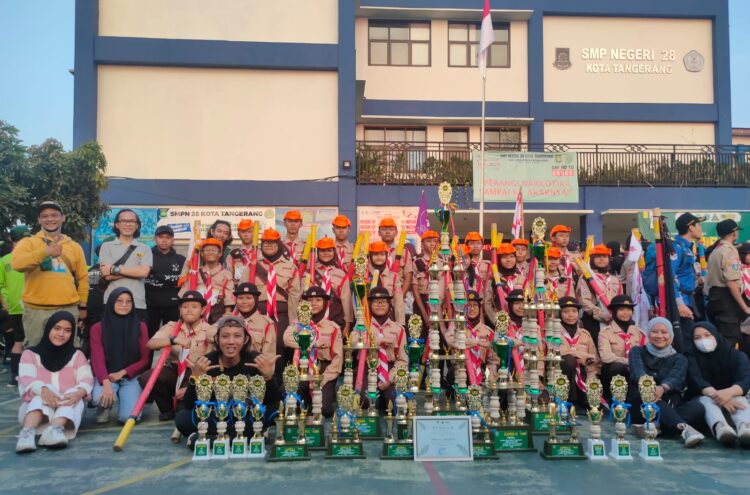 Gudep Pangkalan SMPN 91 Pasar Rebo Jakarta Raih Juara Umum Dalam Lontar