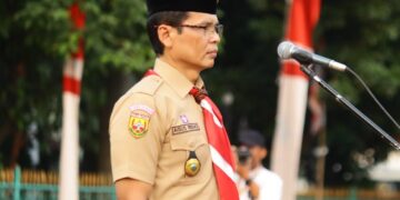 Tiga Ribu lebih Pramuka Ikuti Gelar Senja Kwarcab Bogor Wilayah 1