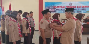 Pimpinan Saka Widya Budaya Bakti Kwarcab Grobogan Dilantik