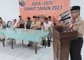 Ketua Kwarda Sumut Buka Jota Joti