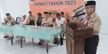 Ketua Kwarda Sumut Buka Jota Joti
