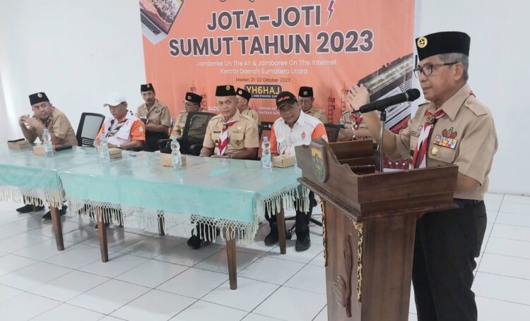 Ketua Kwarda Sumut Buka Jota Joti