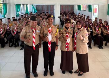 Dua Pramuka UPT SMAN 8 Bone Lolos Volunteer Jota Joti Nasional
