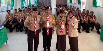 Dua Pramuka UPT SMAN 8 Bone Lolos Volunteer Jota Joti Nasional