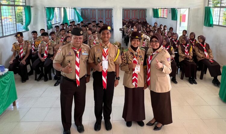 Dua Pramuka UPT SMAN 8 Bone Lolos Volunteer Jota Joti Nasional