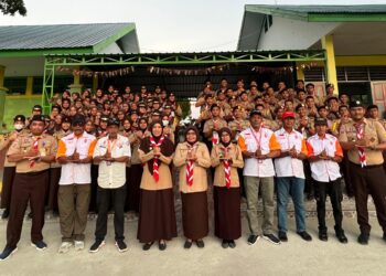 ORARI Bone Selatan Dukung Penuh Pelaksanaan JOTA JOTI SMAN 8 Bone