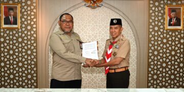 Kemenpora RI dan Kwartir Nasional Gelar Penandatanganan PKS