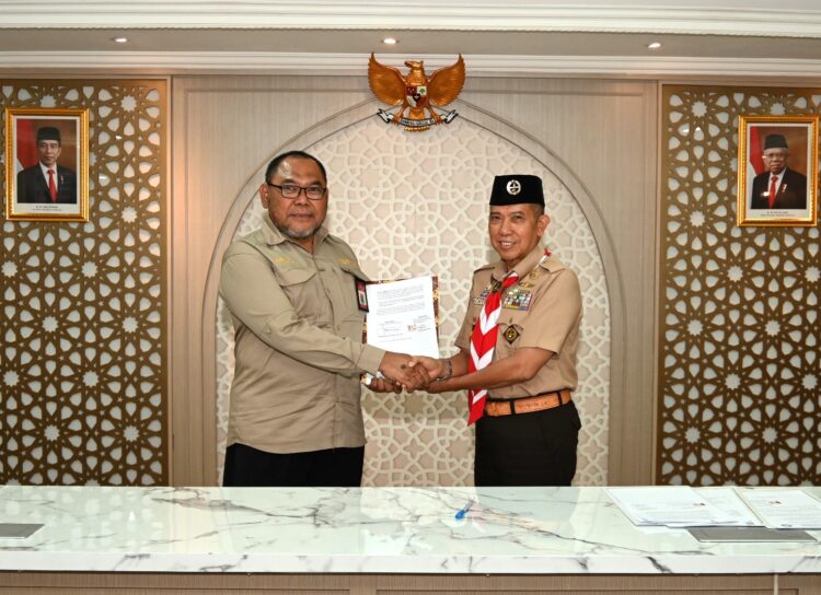 Kemenpora RI dan Kwartir Nasional Gelar Penandatanganan PKS