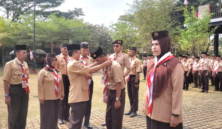 Peringati Hari Santri : Sako Maarif NU Banyumas Gelar Scouting Skills Training