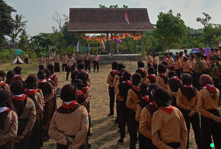 Saka Wanabakti KPH Banyuwangi Utara Gelar Camporee Regu Penggalang 2023