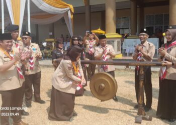 Buka Raida VI 2023, Ini Pesan Ketua Kwarda Lampung