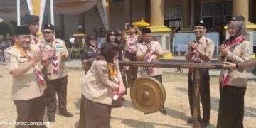 Buka Raida VI 2023, Ini Pesan Ketua Kwarda Lampung