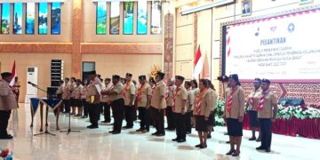 Mohamad Lakotani Resmi Jabat Ketua Kwarda Gerakan Pramuka Papua Barat
