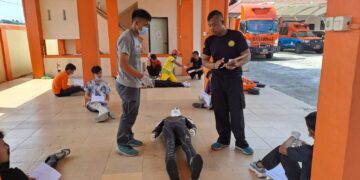 Mastomi dari Kwarda Riau Ikuti TC Pra Jambore Nasional Potensi SAR 2023