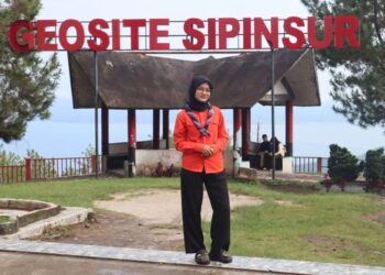 Lulu Jihan Anggota DKC Klaten Ikuti Kemah Kaldera Toba, Sumut