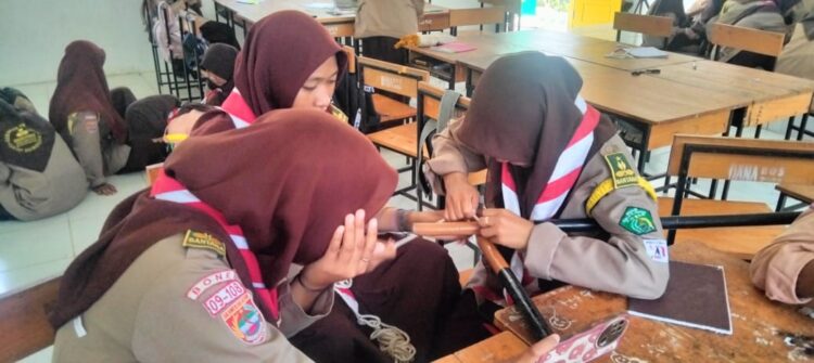 Ambalan MA Assa’diyah Uloe Gelar Latihan Rutin