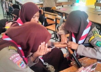 Ambalan MA Assa’diyah Uloe Gelar Latihan Rutin