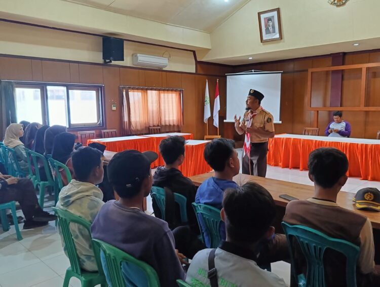 Saka Wanabakti Banyuwangi Utara Gelar Latihan dan Pelantikan Anggota Baru