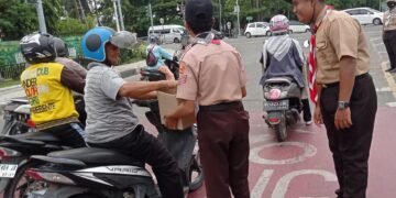 Saka Wira Kartika dan MoP Banda Aceh Galang Dana Kemanusiaan Untuk Palestina