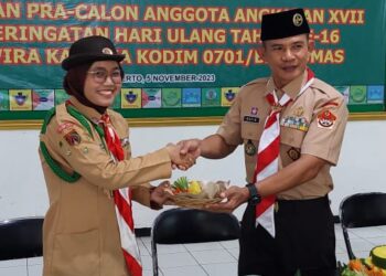 Saka Wira Kartika Kodim 0701 Banyumas Gelar Hari Jadinya