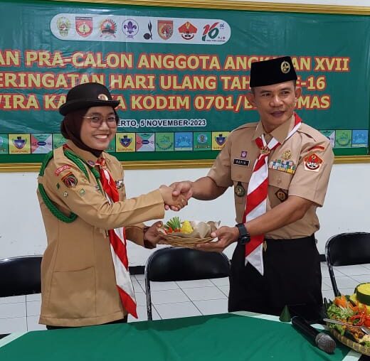 Saka Wira Kartika Kodim 0701 Banyumas Gelar Hari Jadinya