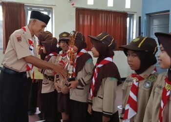 Kwarran Somagede Gelar Lomba Cepat Tepat Pramuka Siaga