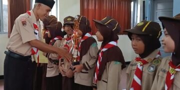 Kwarran Somagede Gelar Lomba Cepat Tepat Pramuka Siaga
