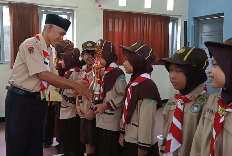 Kwarran Somagede Gelar Lomba Cepat Tepat Pramuka Siaga