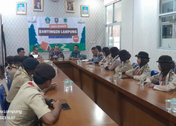 Kwarda Lampung Lepas 10 Pramuka Ikuti Pelantara Sail Teluk Cendrawasih