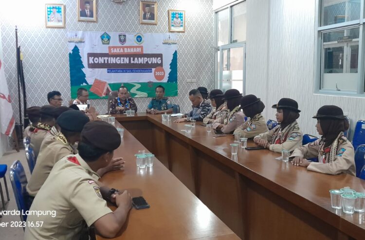 Kwarda Lampung Lepas 10 Pramuka Ikuti Pelantara Sail Teluk Cendrawasih