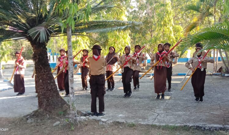 Latihan Pramuka SMP Negeri 4 Mare, Bentuk Karateker Siswa Tangguh