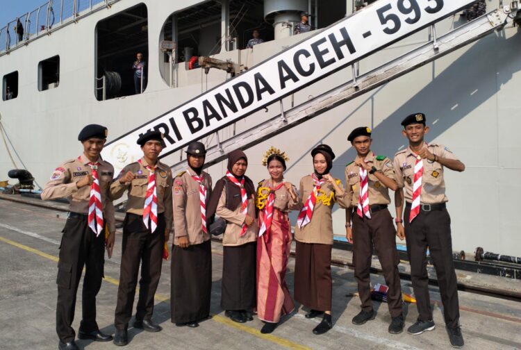 Saka Bahari Luwu Timur Ikut Kegiatan Pelantara XI