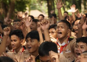 Gudep Pangkalan SMAN 7 Semarang Gelar Perkemahan Pendidikan Karakter