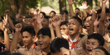 Gudep Pangkalan SMAN 7 Semarang Gelar Perkemahan Pendidikan Karakter
