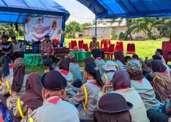 Kwarran Karossa Gelar Latgab Bagi Pramuka Penegak