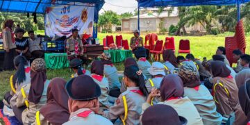 Kwarran Karossa Gelar Latgab Bagi Pramuka Penegak