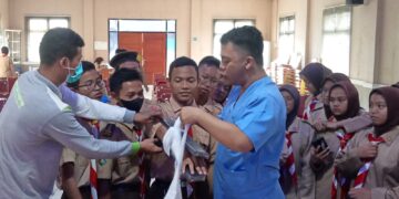 Sambut Karya Bakti Nataru, Kwarran Tangerang Beri Pembekalan