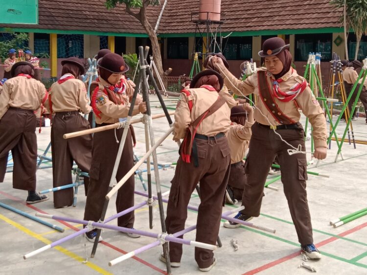 Gudep Pangkalan SMPN 147 Jakarta Sabet 5 Piala di Ajang Event of Scout Raiser
