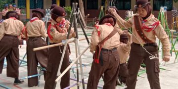 Gudep Pangkalan SMPN 147 Jakarta Sabet 5 Piala di Ajang Event of Scout Raiser