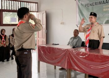 Dewan Ambalan Gudep Pangkalan MAN 1 Luwu Timur Gelar Penerimaan Tamu Ambalan