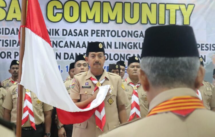 Kwarda Sumut Lantik Mabi dan Pimpinan Saka Rintisan SAR